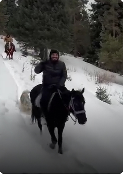 Horseback ride through Kyrgyzstan