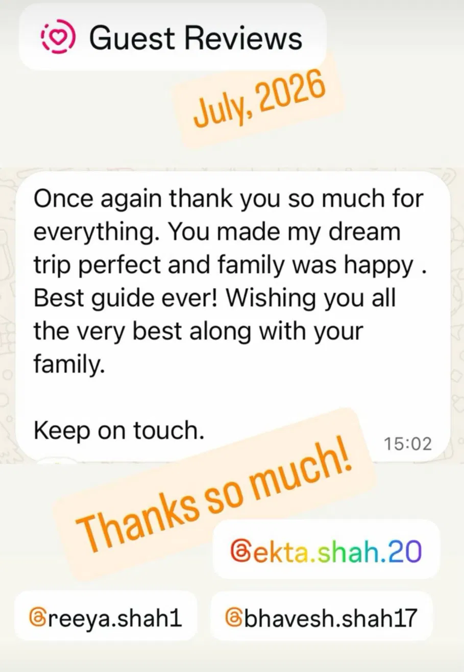 July 2026 review by Ekta Shah and family